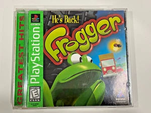 Frogger (Sony PlayStation 1, 1997) Complete CIB PS1 Tested Working - Picture 1 of 4
