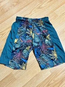 Adidas x Disney Lion King Boys Shorts Swimming Trunks Tropical Pull On Size M - Picture 1 of 10