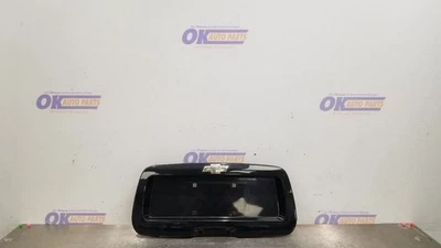 08 CHEVY TRAILBLAZER SS TRUNK DECKLID TAIL FINISH PANEL TAG POCKET BLACK 58U - Image 1 of 4