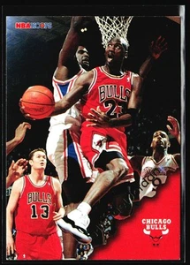1996-97 Hoops Michael Jordan Chicago Bulls #20 - Picture 1 of 2