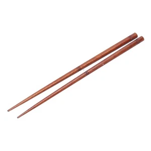 GE (9.3inch Long)5Pairs Wooden Chopsticks Durable Handmade Chopstick Tableware F - Bild 1 von 23
