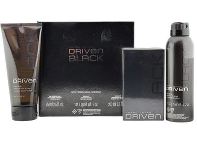 Juego de colonia Avon Derek Jeter DRIVEN BLACK spray de lavado corporal eau de toilette RARO Foto 1 de 2