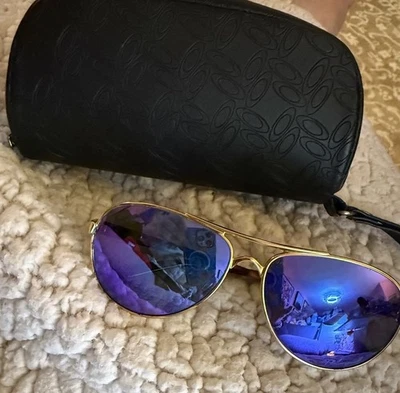 Gafas de sol OAKLEY Feedback oro zafiro iridio OO4079-18  Foto 1 de 4