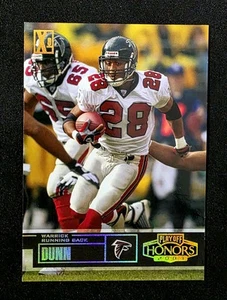 Playoff Honors #98 2003 Warrick Dunn X's #250/250 sujetalibros - Imagen 1 de 2