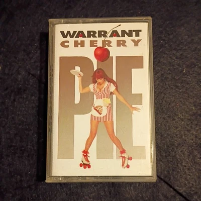 Warrant Cherry Pie Cassette Tape Pre-Owned Tested 1990 Vintage CT-46929 Columbia - Image 1 of 2
