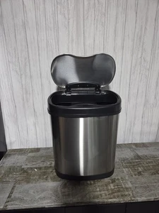 Ninestars Oval Motion Sensor Trash Can 3.2 Gallon - Picture 1 of 5