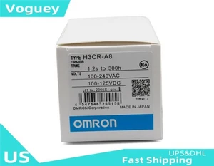 NEW IN BOX OMRON Timer H3CR-A8 H3CRA8 100-240VAC / 100-125VDC US Free TAX - Picture 1 of 10