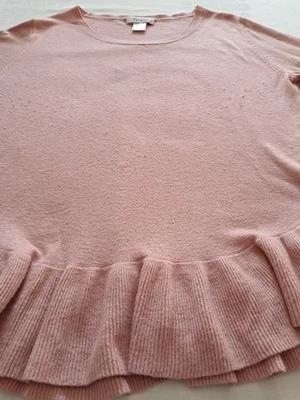 Linea Tesini- Pullover- Feinstrick-Langarm-Altrosa-Größe 42 - Bild 1 von 4