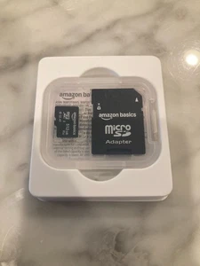 Carte mémoire microSDXC Amazon Basics 512 Go avec adaptateur pleine grandeur, 100 Mo/S, U3 - Photo 1 sur 2