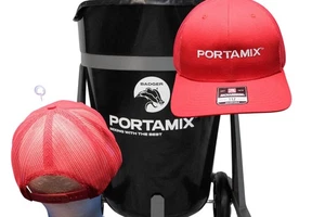 Portamix Mixer Hat Cap advertising Cement Concrete Mortar Stucco Masonary - Picture 1 of 8