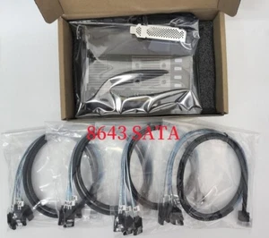 LSI 9305-16i 12Gbp SAS-3 PCIe x8 HBA P16 IT mode ZFS TrueNAS Unraid 4* 8643 SATA - Picture 1 of 7