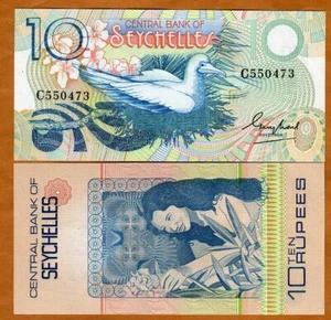 Seychelles, 10 rupias, ND (1983), P-28, UNC - Imagen 1 de 1