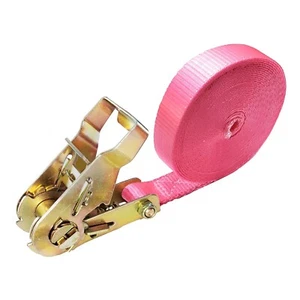 USA 1 Pack Heavy Duty Endless 1" x 10ft Ratchet Tie Down Strap Motorcycle Kayak - Picture 1 of 7