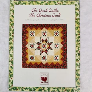The Christmas Quilt Seasonal Holiday Wall Hanging Quilt Template Pattern - Picture 1 of 24