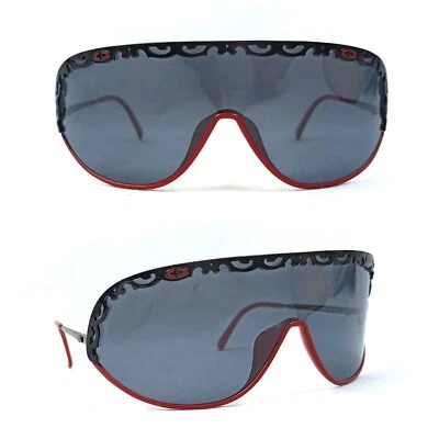 ORIGINAL CHRISTIAN DIOR MASK WRAP SUNGLASSES UNISEX HIP-HOP STYLE AUSTRIA NOS - Image 1 of 4