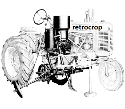 A-180 McCormick IH Farmall Super A Runner Plantadora Manual 100 130 140 AV Tractor Foto 1 de 4