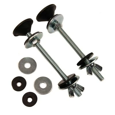 THUNDERFIX WC Zisterne zu WC Pfanne Befestigungsarmatur Dichtset schließen Kupplungsbolzen WC