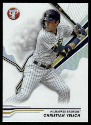 2024 Topps Pristine #157 Christian Yelich Refractor - Image 1 of 2