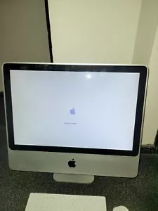 APPLE iMAC 20" DESKTOP PC ALL IN ONE A1224 used CONDITION 250GB - Picture 1 of 11