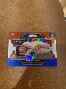 Wendy Choo 2022 Panini Prizm WWE Red White Blue Prizm SP 86 Rookie RC
