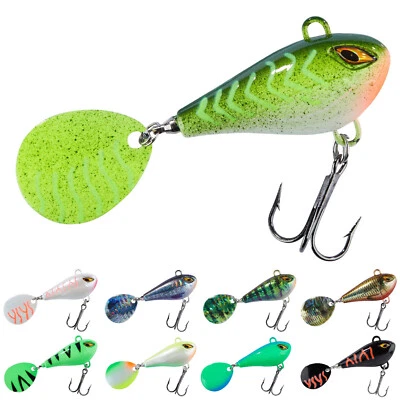 Balzer Shirasu Spin Buddy Eyil Eye Light 6g 12g UV Jig Spinner Spinnerbait - Bild 1 von 2