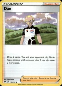 2x (SWSH02-158) Dan (U) Pokemon Rebel Clash Card # 158 - Picture 1 of 1