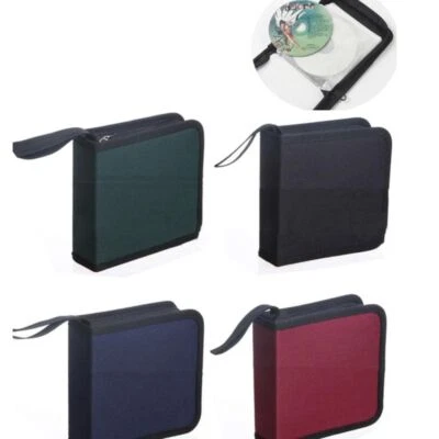 40 Capacity DVD CD DISC Holder Album Storage Case Folder Wallet Carry Bag - Image 1 of 4