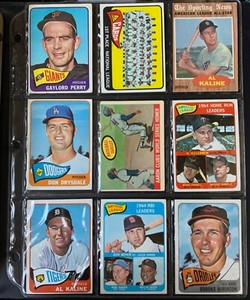 Nice Mixed Lot of Baseball Cards - Brooks Robinson, Don Drysdale, Mantle & Mays