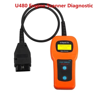 Universal Car Fault Code Reader U480 Engine Scanner Diagnostic OBD2 OBDII ELM327 - Picture 1 of 6