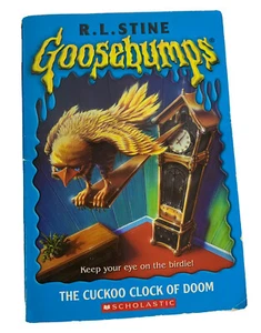 1995 Goosebumps The~Cuckoo~Clock~of~Doom by R L Stine 1st Printing - Picture 1 of 5