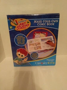 Curiosity Art Studio Make Your Own Comic Book Kit. Drawing New - Picture 1 of 4