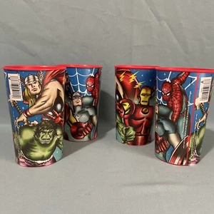 4 Avengers 20oz. Party Cups - Picture 1 of 11