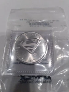 2016 CANADIAN 1 OZ SILVER $1 SUPERMAN BU COIN - Picture 1 of 2