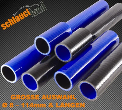 SILIKONSCHLAUCH Kühlerschlauch Turboschlauch Ladeluftschlauch LLK Schlauch Luft - Bild 1 von 4