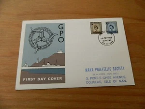 1968 GPO FIRST DAY COVER (DOUGLAS PM) - IN VERY GOOD CONDITION - WITH INSERT - Picture 1 of 4