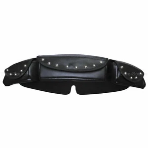 BOLSA GRANDE PARABRISAS DE TURISMO CON TACHUELAS PARA MOTO con 3 BOLSILLOS PARA HARLEY - DV9C - Imagen 1 de 3