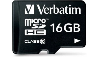 Verbatim Scheda di Memoria Micro SD 16GB Class 4 44082 Transflash 16 Gb - Immagine 1 di 3