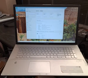 ASUS VivoBook 17 Laptop i7 CPU 20GB RAM 500GB SSD Drive - Picture 1 of 5