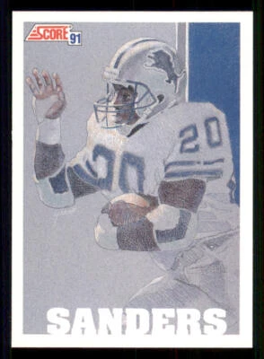 1991 Score #637 Barry Sanders MVP - Image 1 of 2
