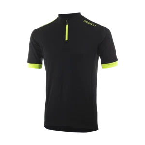 ROGELLI PERUGIA 2.0 CYCLING JERSEY SHORT SLEEVE BLACK /YELLOW - Picture 1 of 5