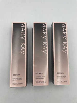 Mary Kay CC Cream SPF 15 – Lot of 3 – Light-To-Medium / Very Deep – Expired 2019 - Image 1 of 3