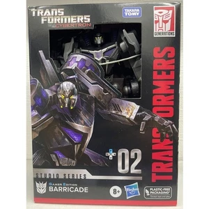 Hasbro Transformers Studio Series Deluxe Wfc #02 Barricade Action Figure - Picture 1 of 1