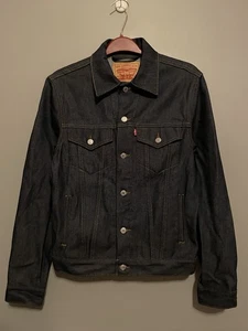 Levi's Denim Trucker Jacke Herren Medium Dark Wash Blau 47024 (D370) - Bild 1 von 6