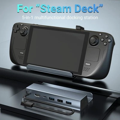 Steam Deck Dock - 4K60HZ - Docking Station - SAME DAY DISPATCH 🚚 - Image 1 of 4