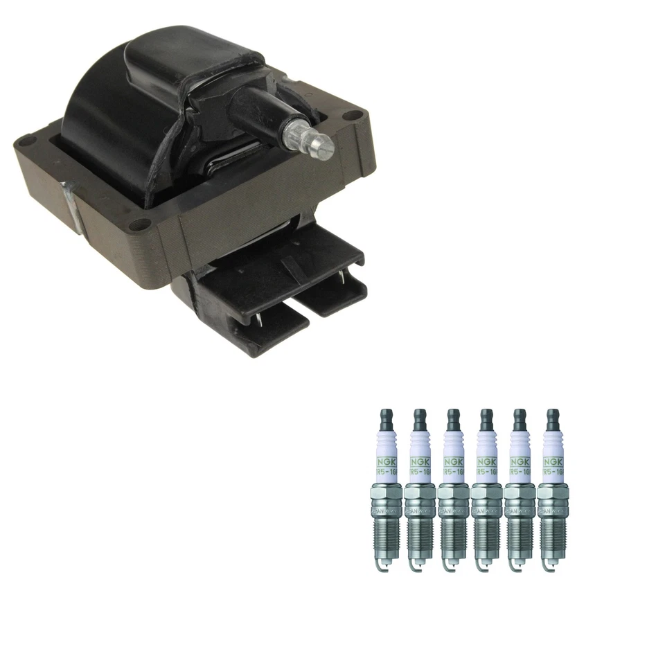 NGK Ignition Coil Kit For Mercury Cougar Taurus Sable Continental Ford Taurus - Изображение 1 из 1