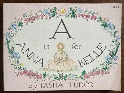 A Is For Anna Belle By Tasha Tudor, Vintage 1954 Paperback - Image 1 of 4