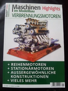 Maschinen Highlights im Modellbau-Verbrennungsmotoren,Reihenmotoren,V6 Motor etc - Bild 1 von 4