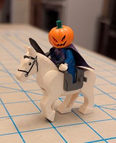 LEGO Scooby-Doo Headless Horseman Minifig  with Horse/Saddle