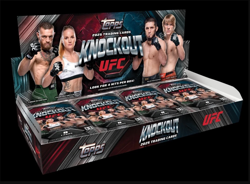 2025 Topps Knockout UFC - Hobby Box NEW SEALED ✅ In Hand - Image 1 of 1