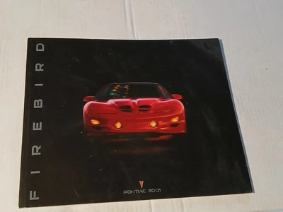 2001 Pontiac Firebird e TransAm 32 páginas catálogo de folheto de vendas de carros originais - Imagem 1 de 4